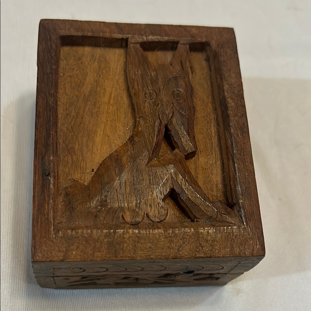 Handcrafted Wooden Storage Box